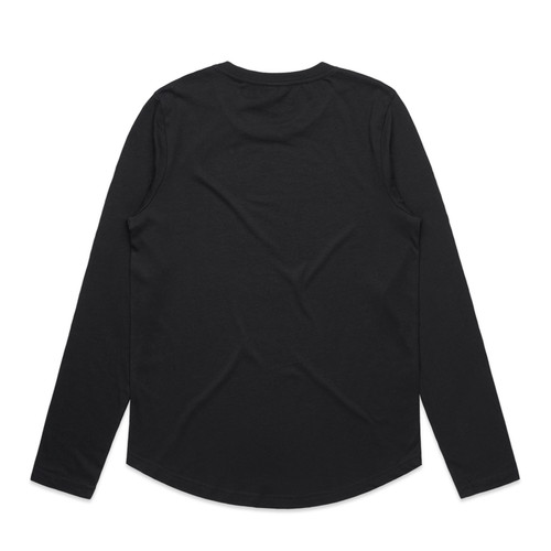 BLACK - BACK wo's-maple-curve-l/s-tee-black-back